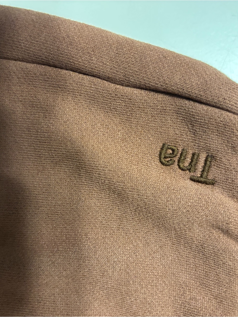 Aritzia Tna Cozy Fleece Perfect Sweatshorts Brown Small 🤎 - Picture 3 of 7